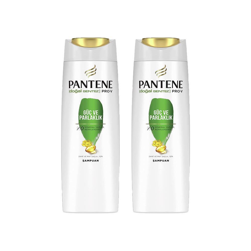 Pantene Şampuanı Pro-V Güç Ve Parlaklık 400 ML x 2
