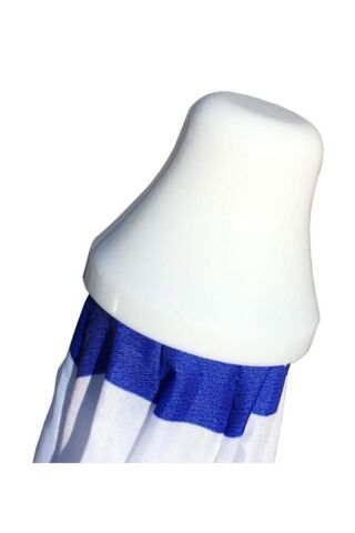 Yüksek Kalite Mavi 8 Telli Eğilebilir 200 Cm Plaj Şemsiyesi Ve Bidon Seti