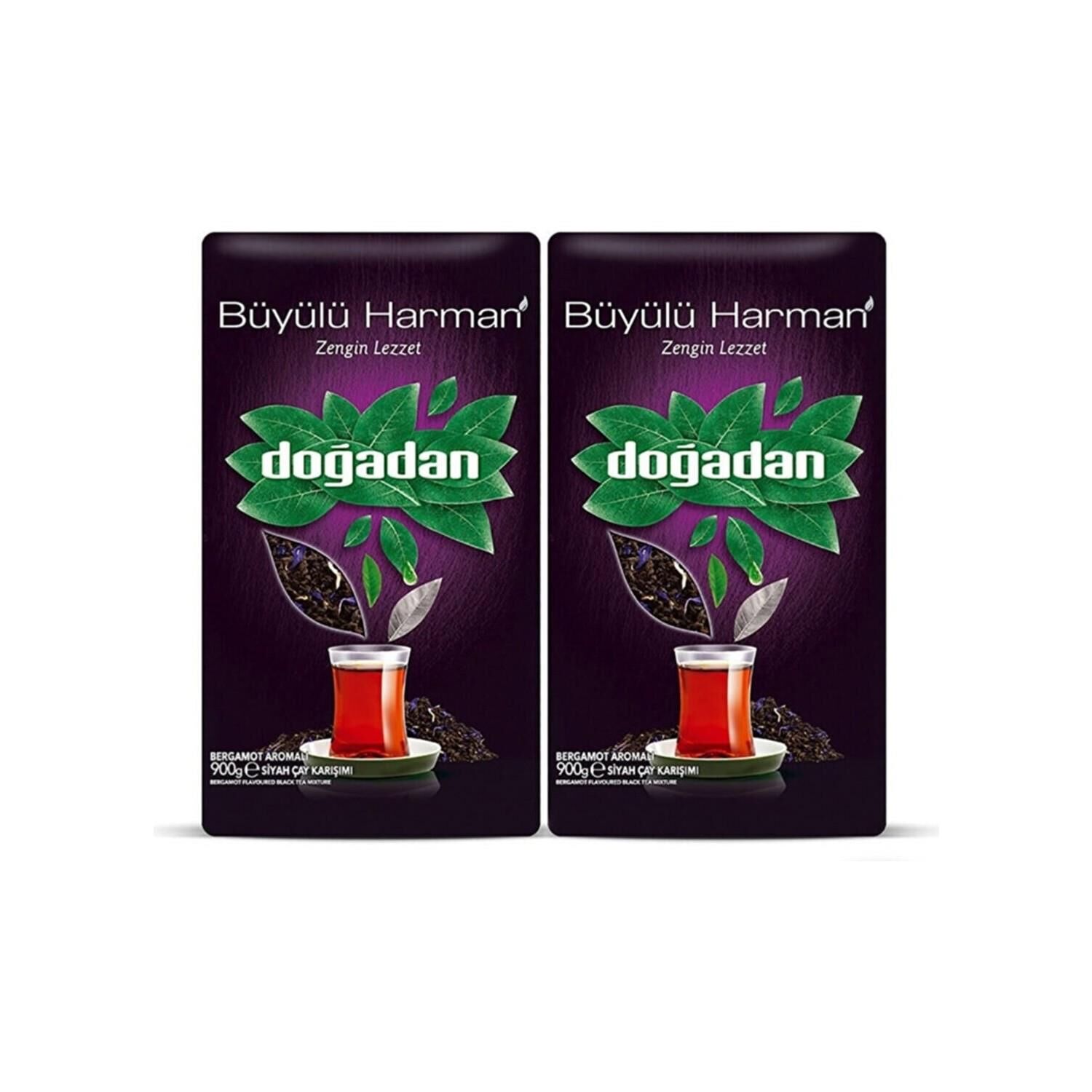 Doğadan Büyülü Harman Bergamot Aromalı 900 gr x 2