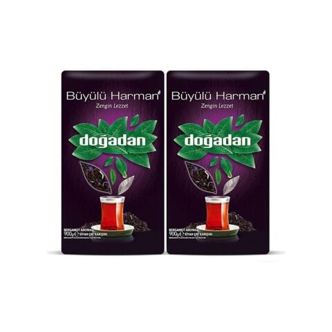 Doğadan Büyülü Harman Bergamot Aromalı 900 gr x 2