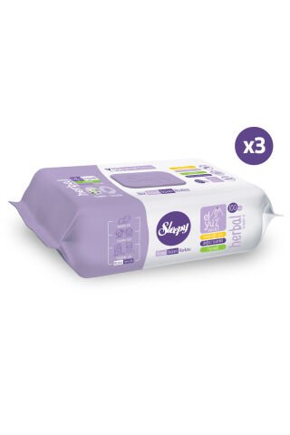Sleepy Herbal Kişisel Bakım Havlusu 3x100 (300 Yaprak)