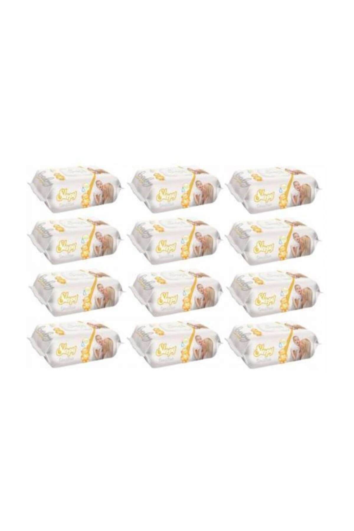 Sensitive 90'lı Islak Havlu 12'li Paket Toplam 1080 Yaprak