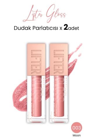 Maybelline New York Lifter Gloss Dudak Parlatıcısı 003 Moon x 2 adet