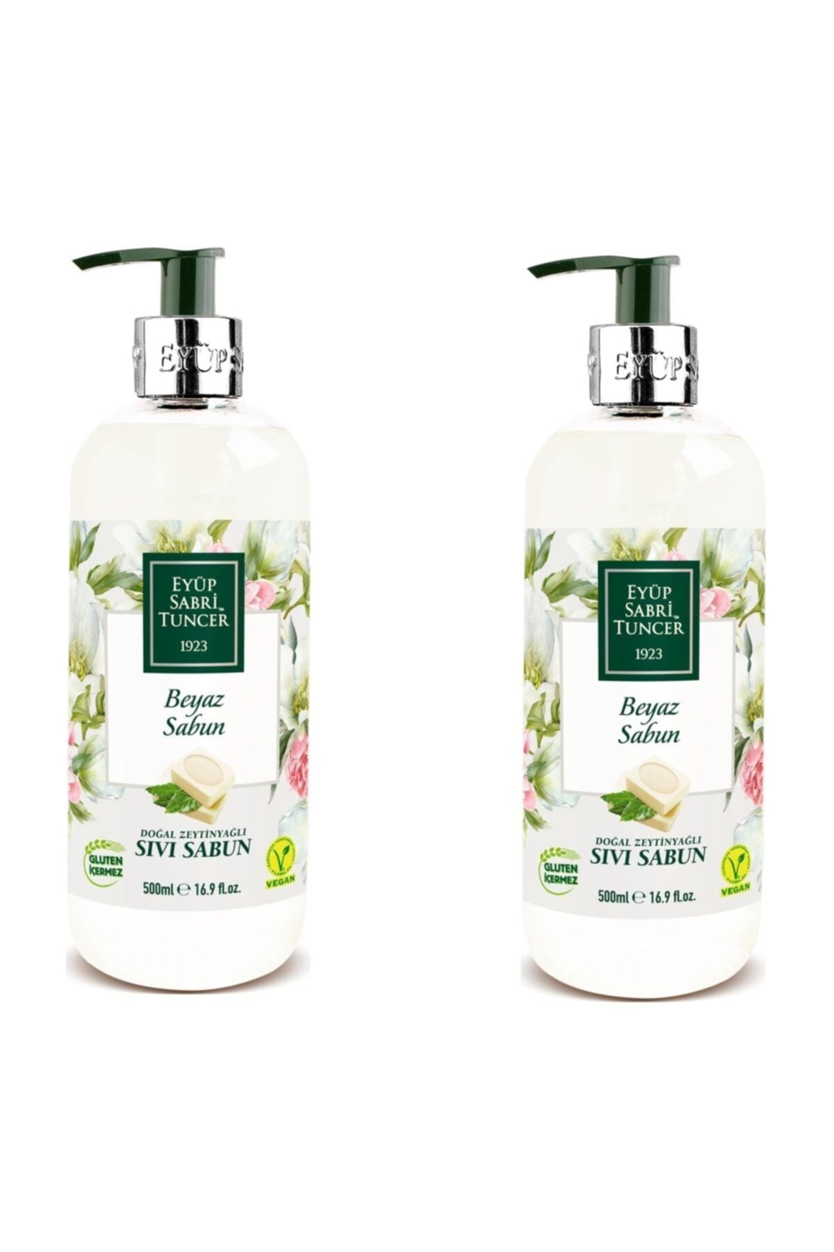 Eyüp Sabri Tuncer Beyaz Sabun Sıvı Sabun 500 ml x 2 Adet