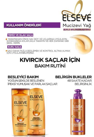 6 AL 5 ÖDE Elseve Mucizevi Yağ Saç Bakım Kremi Amla 200 ml ve ROSIE