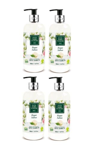 Eyüp Sabri Tuncer Beyaz Sabun Sıvı Sabun 500 ml x 4 Adet