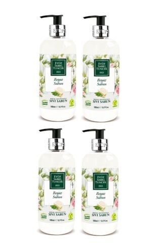 Eyüp Sabri Tuncer Beyaz Sabun Sıvı Sabun 500 ml x 4 Adet