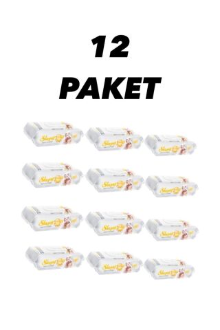 Sensitive Islak Havlu 12x90 Lı 12 Paket 1080 Yaprak