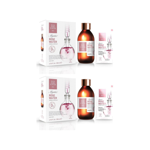 Eyüp Sabri Tuncer Mistik Gül Suyu Cam Şişe 200 ml x 2