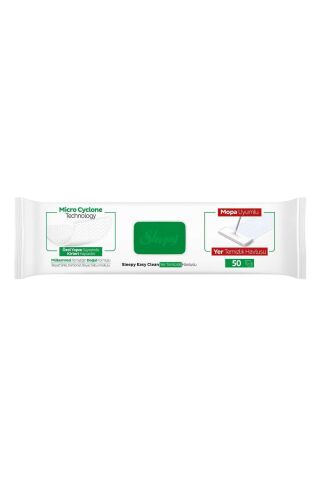 Sleepy Beyaz Sabun Katkılı 4 X Large Mopa Uyumlu Temizlik Havlusu x 2 Adet