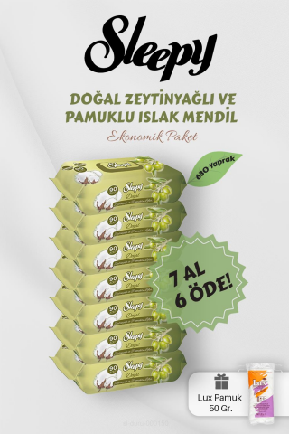 90' lı Zeytinyağlı Pamuklu Bebek Mendili 7 AL 6 Öde Hediyeli