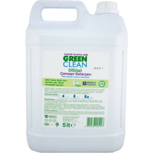 Green Clean Baby Bitkisel Çamaşır Deterjanı Lavanta Yağlı 5 lt