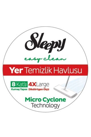 Yüzey Yer Temizleme Havlusu, 4 XL 8 Kat, 4 Paket, Dayanıklı Özel Ambalaj