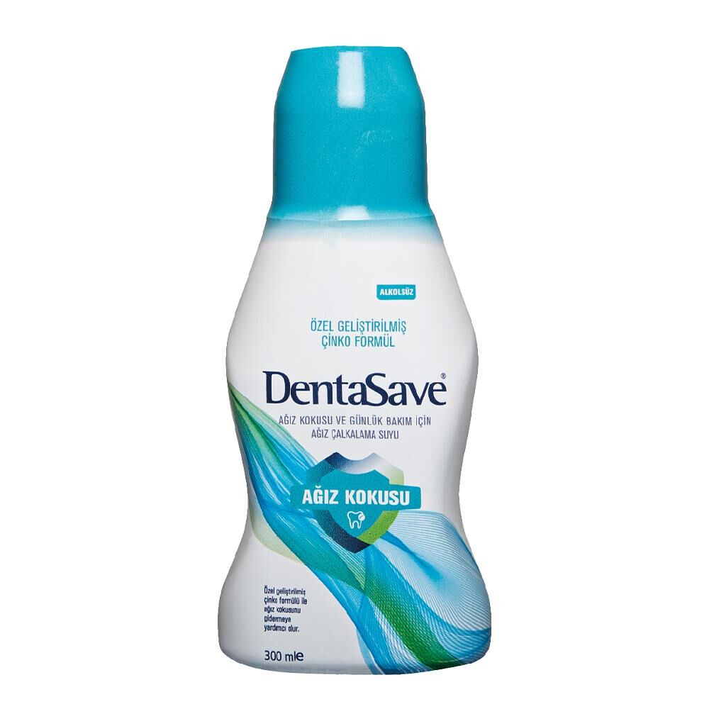 DentaSave Ağız Çalkalama Suyu Ağız Kokusu Çinko Formül 300 ml