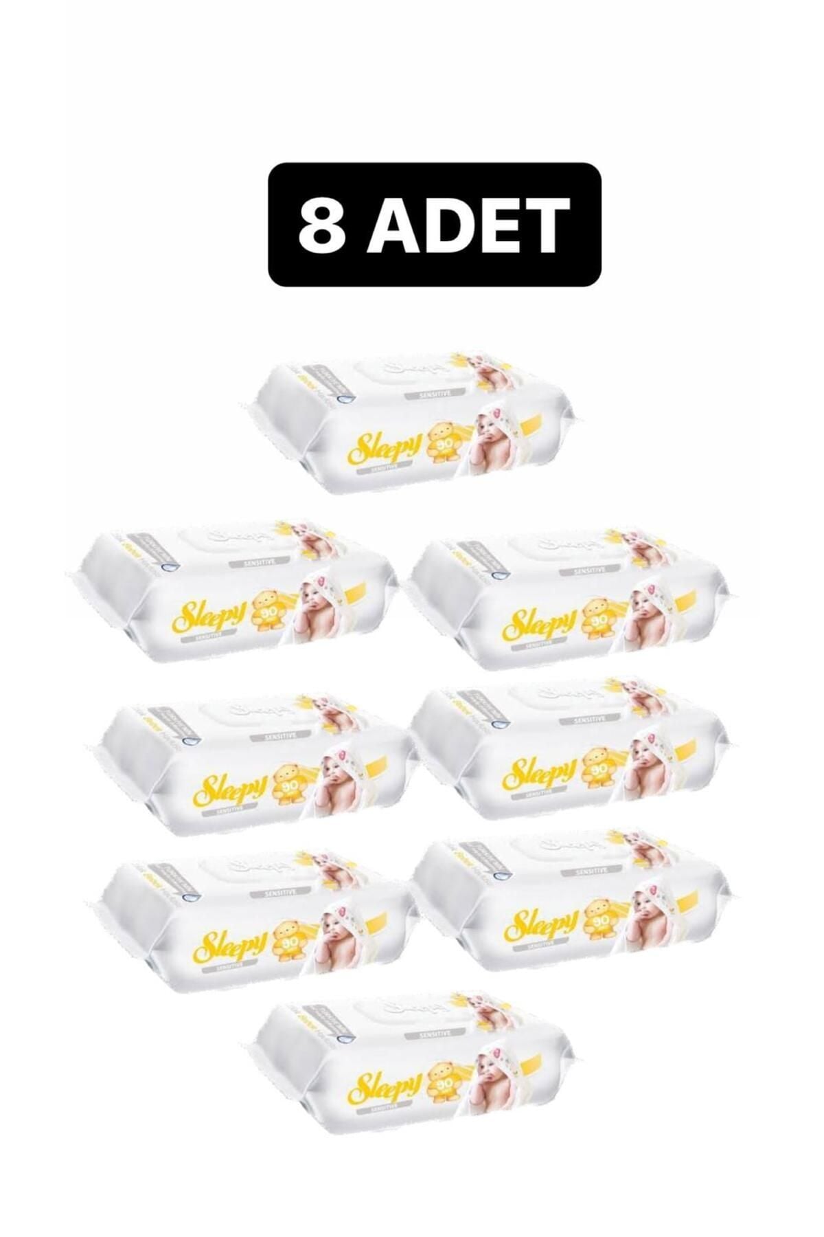 Sensitive Islak Havlu 8x90 Lı 8 Paket 720 Yaprak