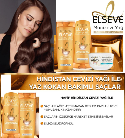 6 AL 5 ÖDE Elseve Mucizevi Yağ Besleyici Bakım Kremi Hindistan Cevizi 360 ml ve ROSIE