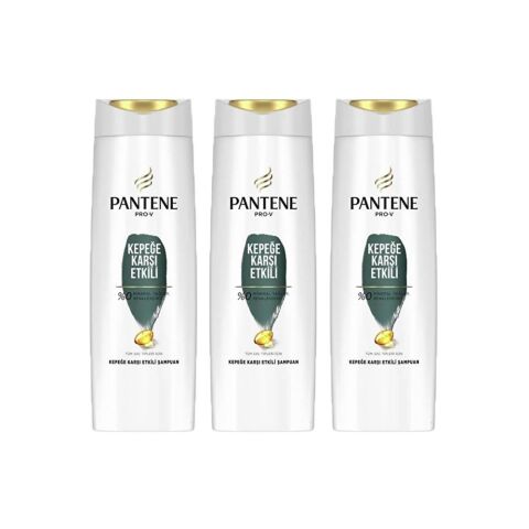Pantene Şampuan Kepeğe Karşı Etkili 400 ml Şampuan x 3
