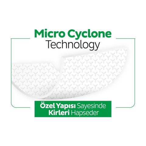 Sleepy Easy Clean Beyaz Sabun Katkılı Mopa Uyumlu Yer Temizlik Havlusu 3x50 (150 Yaprak)