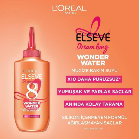 6 AL 5 ÖDE Elseve Dream Long Mucize Saç Bakım Suyu 200 ml ve ROSIE