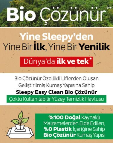 Sleepy Tanışma Paketi Mopa Uyumlu ve Bio Çözünür ailesi 5'li ve ROSIE hediye