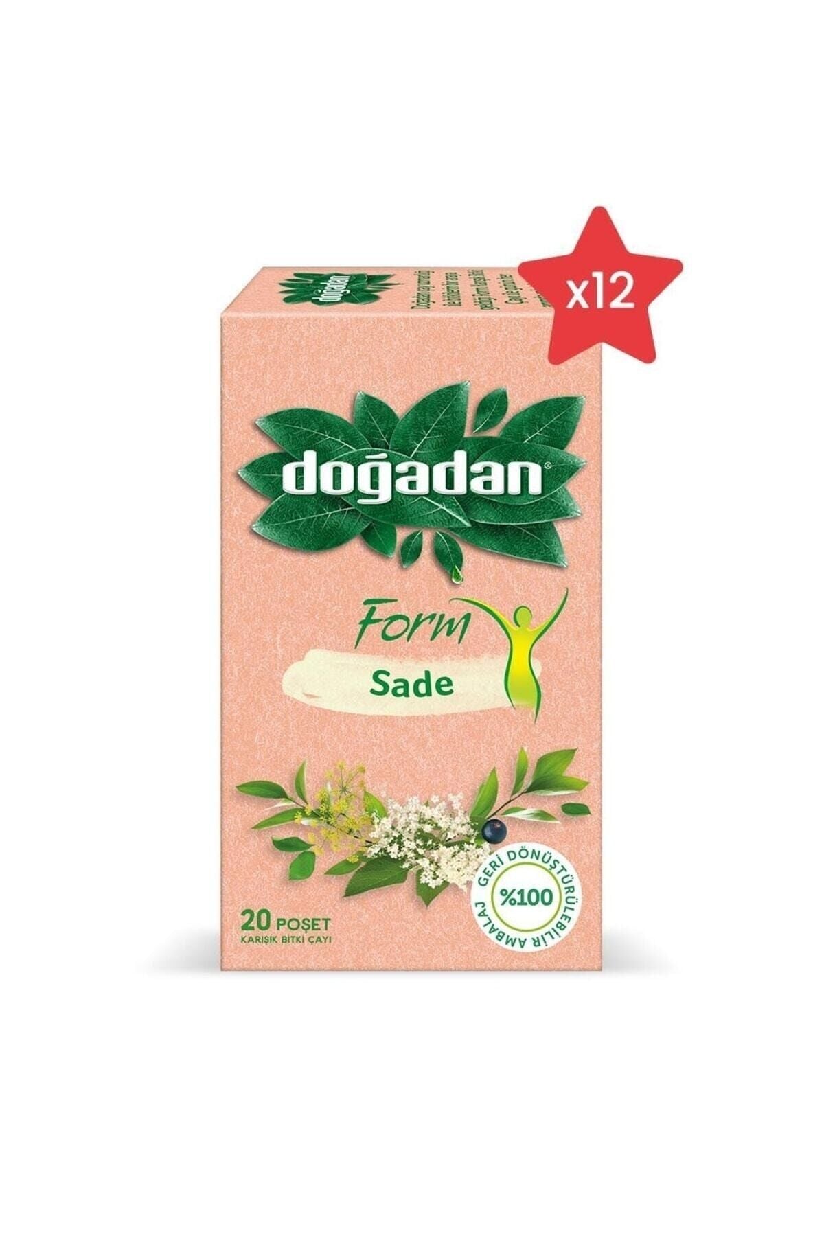 Doğadan Form Çay Sade 20'li x 12