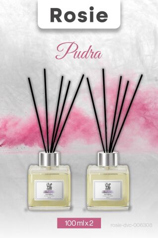 Rosie Pudra 2 adet Çubuklu Oda Kokusu 100 ml