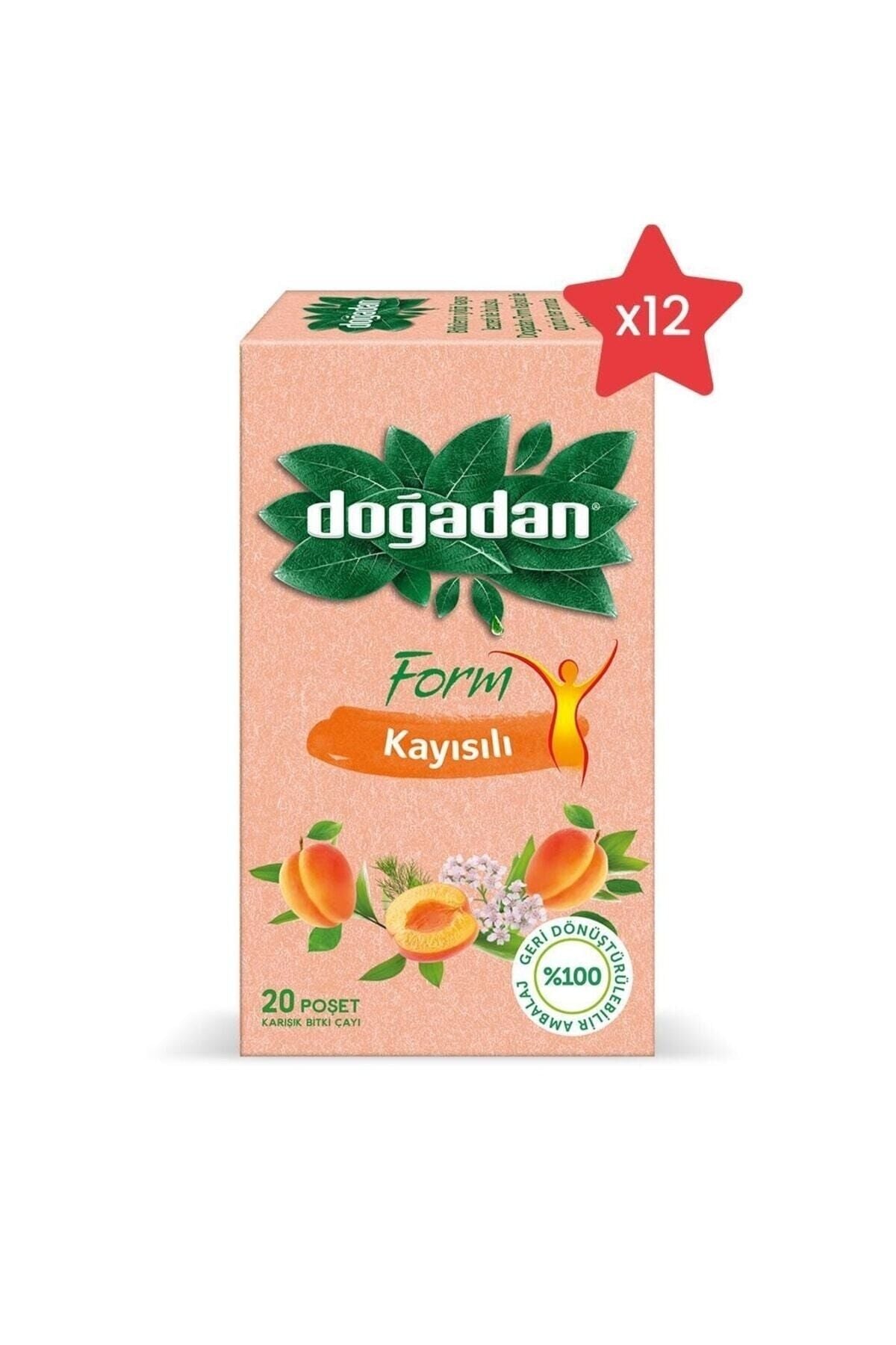 Doğadan Form Çay Kayısılı 20'li x 12