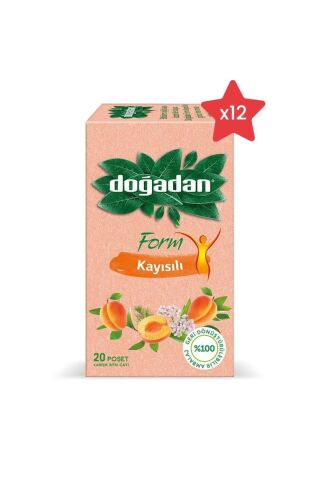 Doğadan Form Çay Kayısılı 20'li x 12