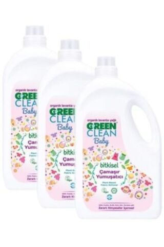 Green Clean Baby Bitkisel Yumuşatıcı 2,75 lt 3'lü Set