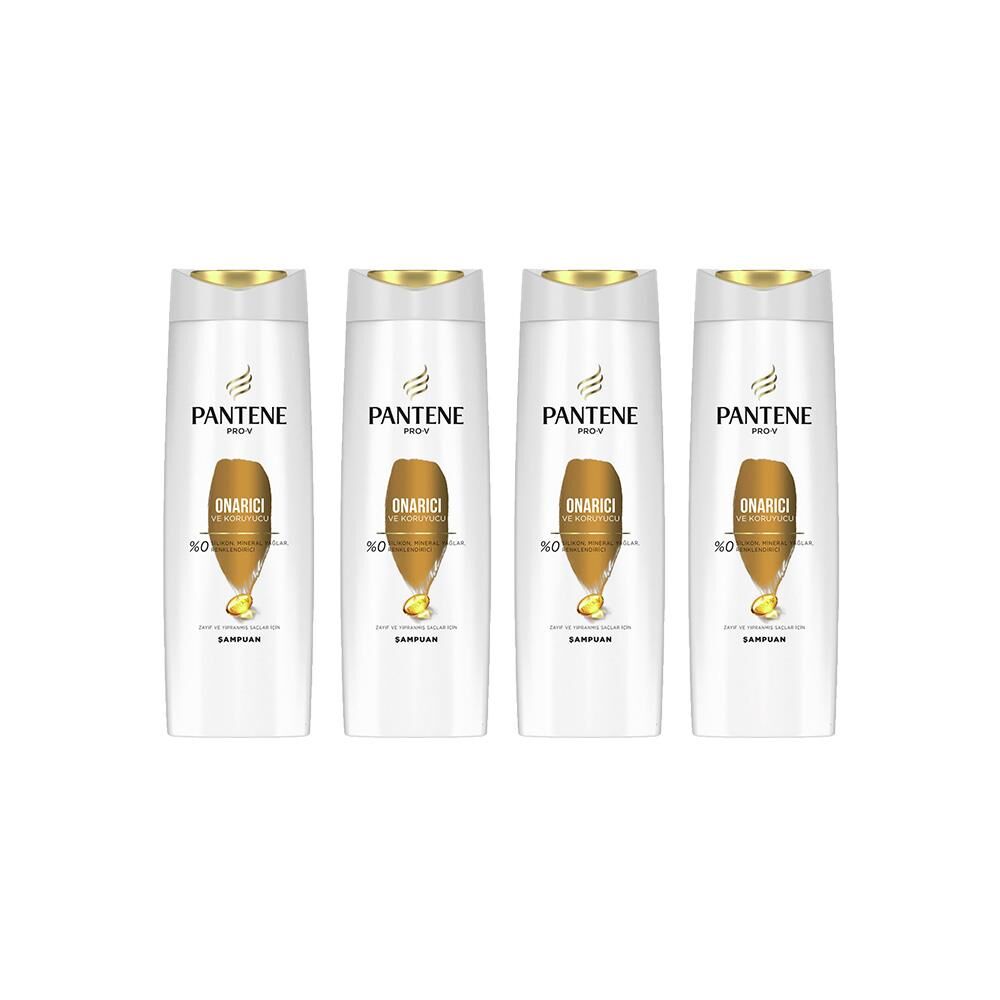 Pantene Şampuan Pro-V Onarıcı Ve Koruyucu 400 ml x 4