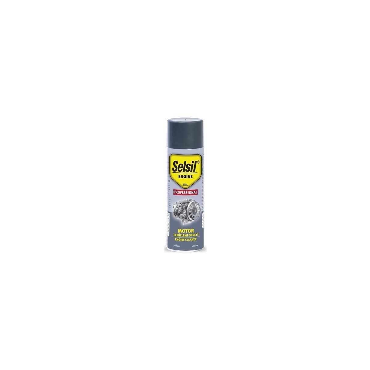 Selsil Susuz Motor Temizleme Spreyi Engine Cleaner 500Ml