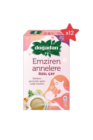 Doğadan Emziren Annelere Özel Bitki Çayı 18'li x 12