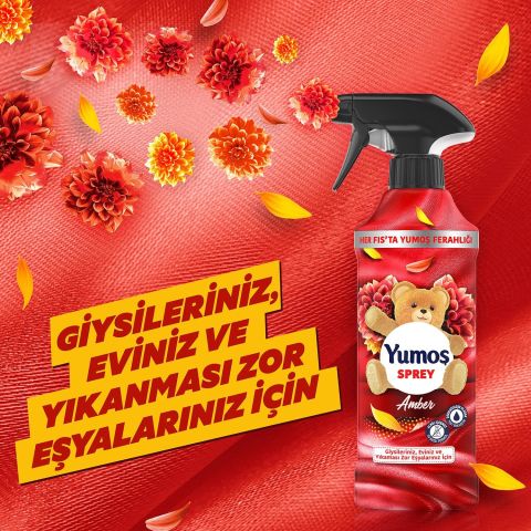 Yumoş Sprey Yıkaması Zor Eşyalar Için Amber 450 ml