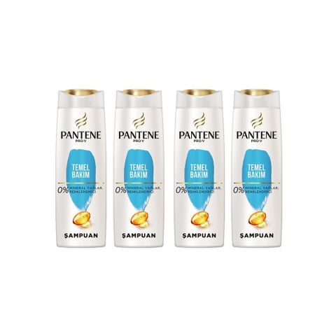 Pantene Şampuan Pro-V Klasik Bakım 400 ML x 4