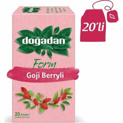 Doğadan Form Goji Berry'Li 20'li
