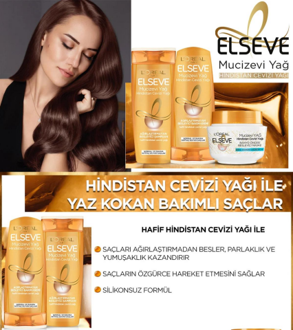 6 AL 5 ÖDE Elseve Hindistan Cevizi Yağı Ağırlaştırmayan Bakım Şampuan 450 ml ve ROSIE