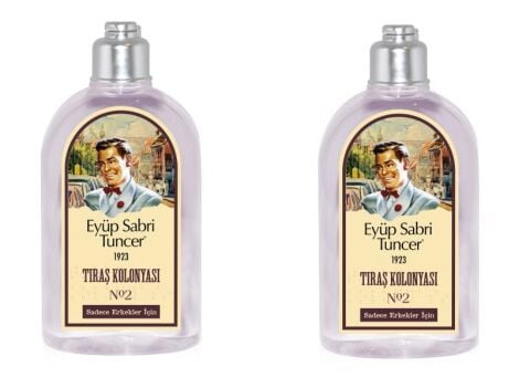 Eyüp Sabri Tuncer Tıraş Kolonyası No 2 x 2 Adet