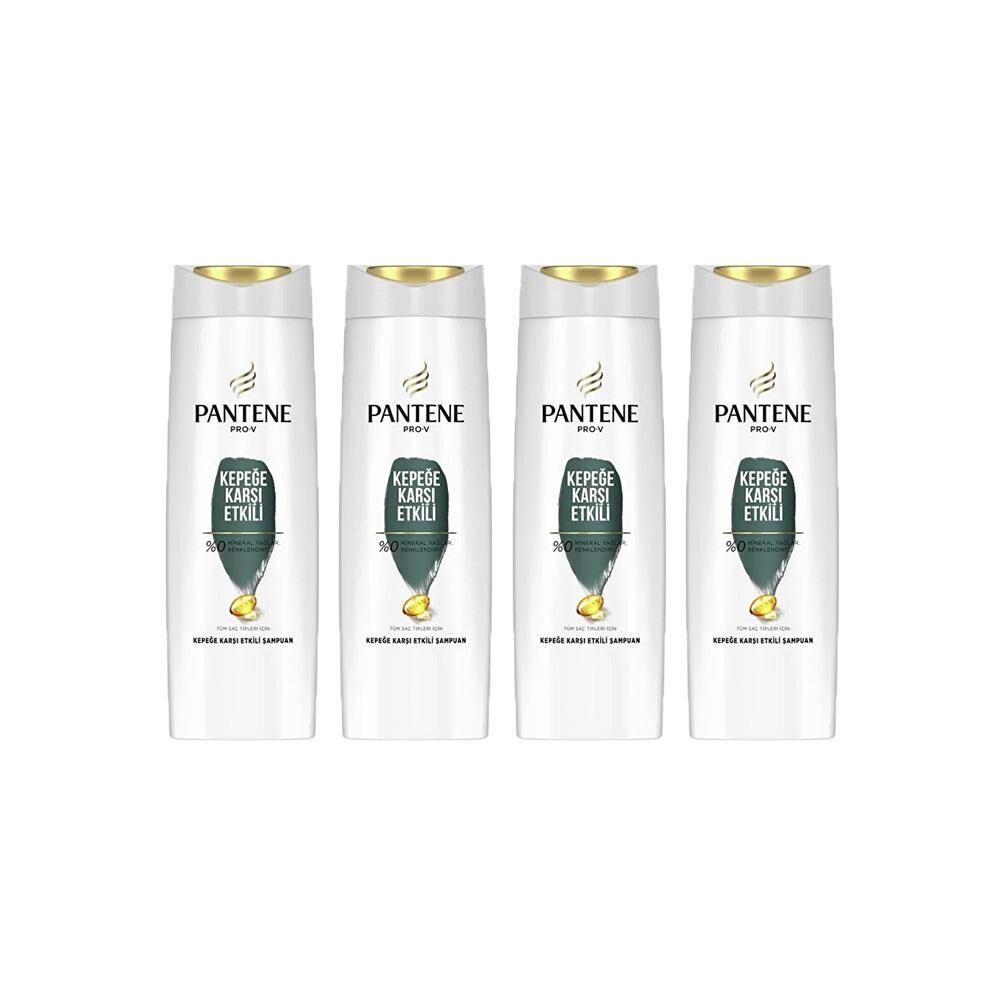 Pantene Şampuan Kepeğe Karşı Etkili 400 ml x 4