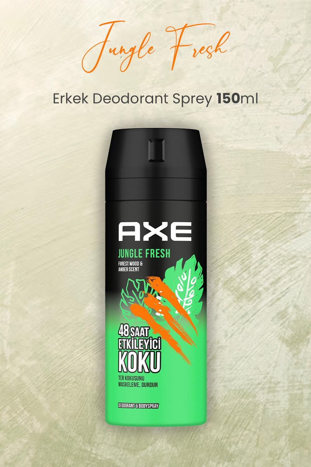 Axe Jungle Fresh Erkek Deodorant Sprey 150 ml