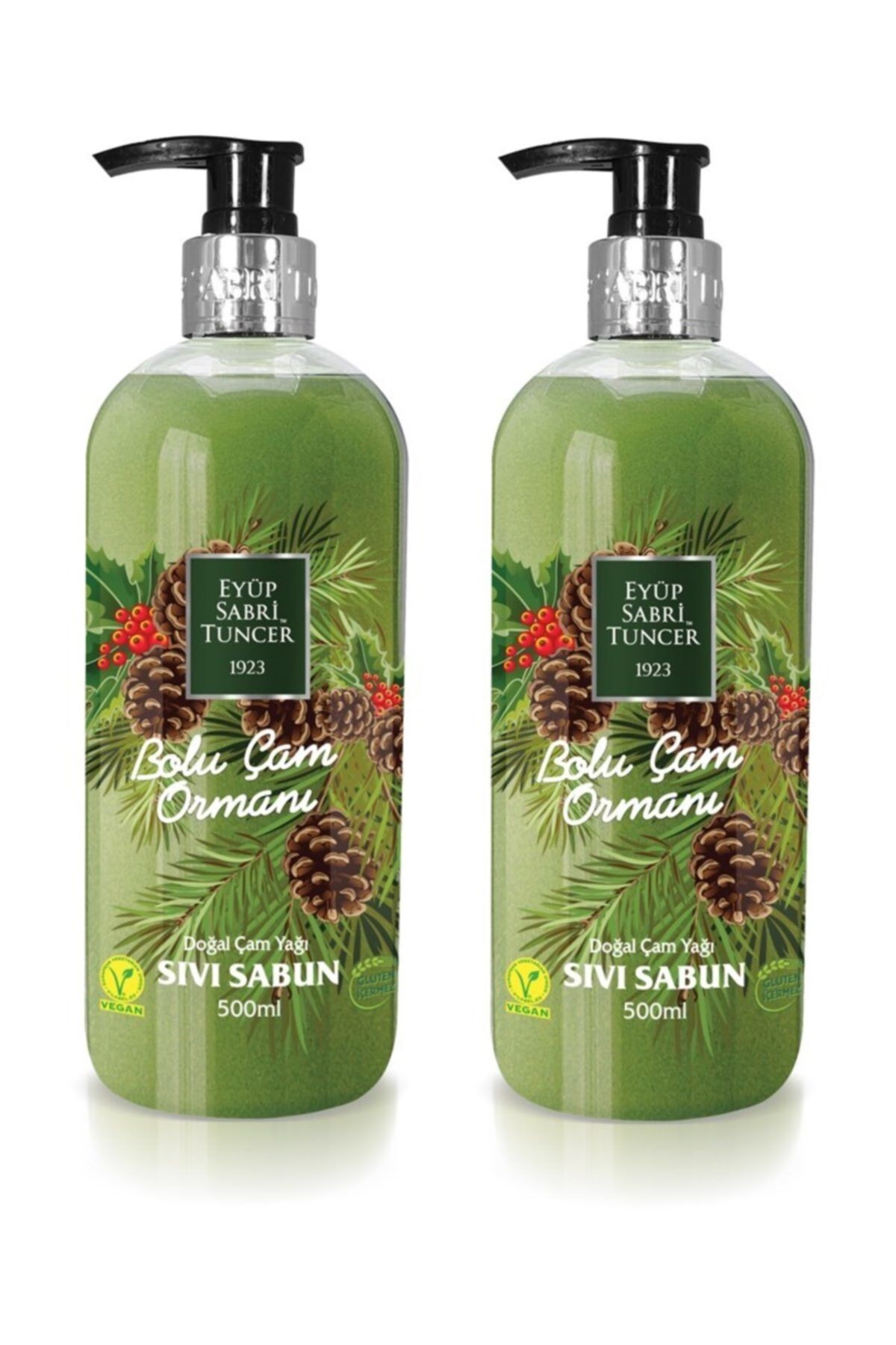Eyüp Sabri Tuncer Bolu Çam Ormanları Sıvı Sabun 500 ml x 2 Adet