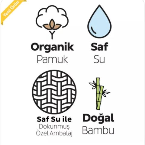 Sleepy Sensitive Islak Havlu 12x90'lı 1080 Yaprak