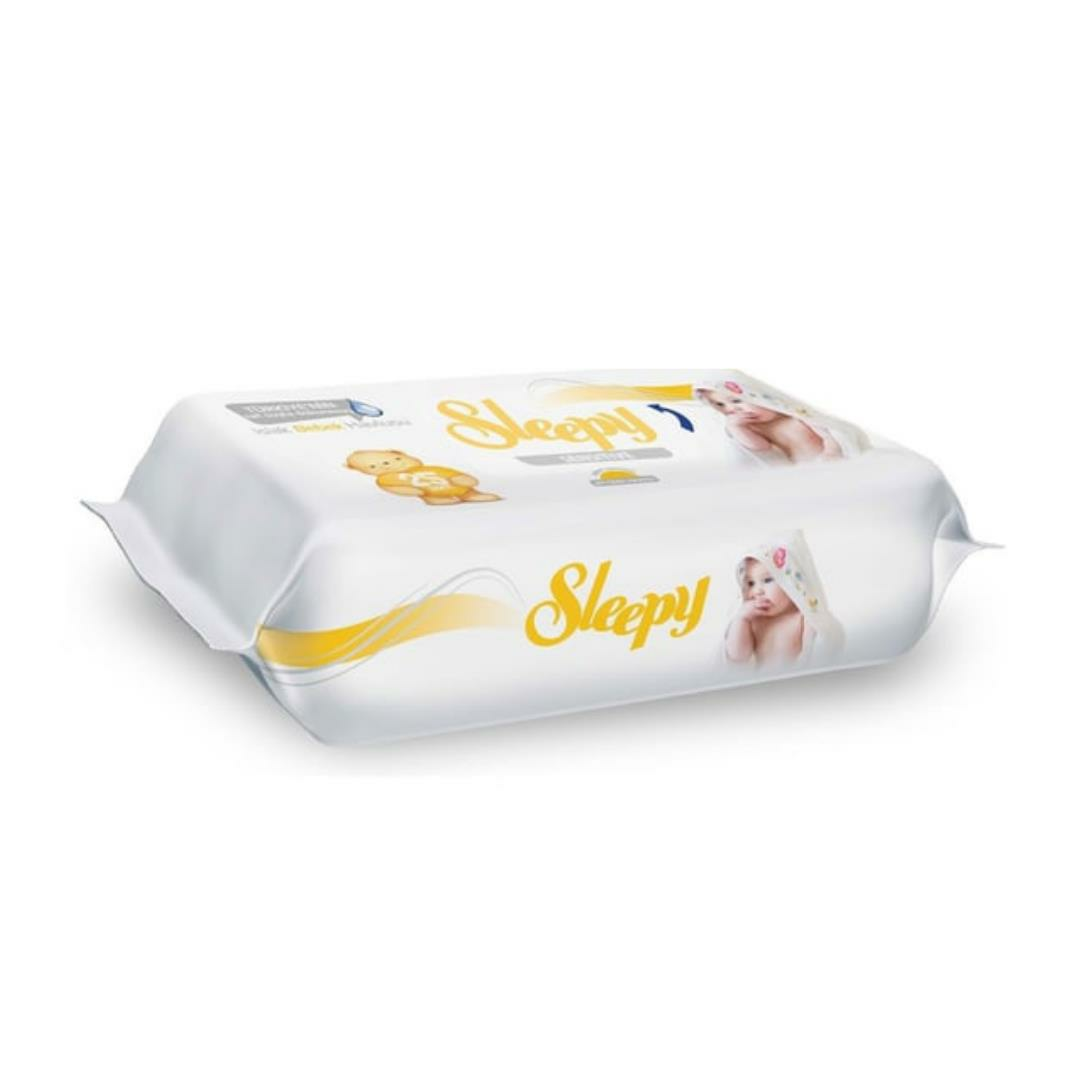 Sleepy Sensitive Islak Bebek Mendil 50'li