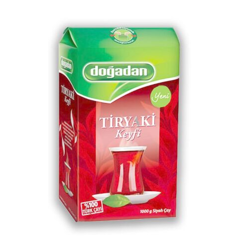 Doğadan Tiryaki Siyah Dökme Çay 1 kg
