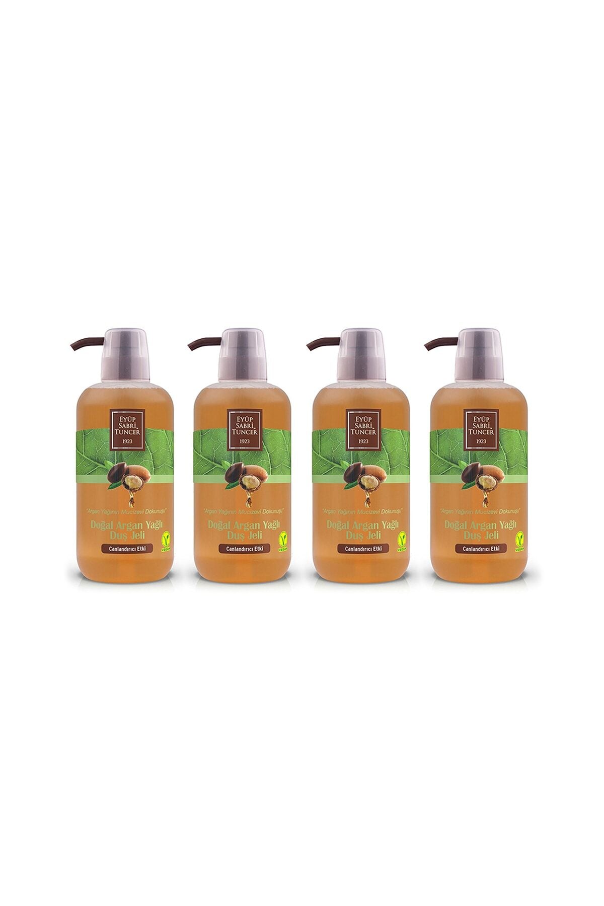 Eyüp Sabri Tuncer Doğal Argan Yağlı Duş Jeli 600 Ml Pet Şişe X 4 Adet