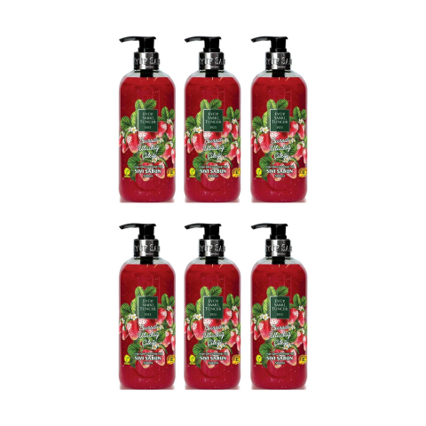 Eyüp Sabri Tuncer Bursa Uludağ Çileği Sıvı Sabun 500 ml x 6 Adet
