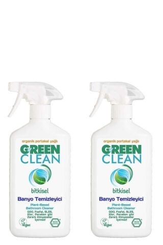 Green Clean Organik Banyo Temizleyicisi 2'li Set