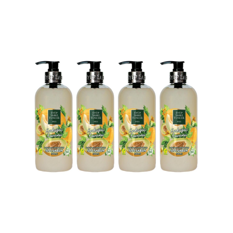 Eyüp Sabri Tuncer Kırkağaç Kavunu Sıvı Sabun 500 ml x 4 Adet