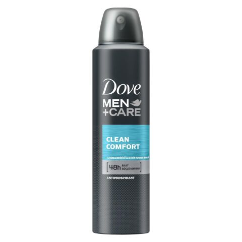 Dove Men Clean Comfort Erkek Sprey Deodorant 150 ml