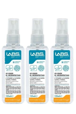 Eyüp Sabri Tuncer Labs El Dezenfektanı 125 ml x 3