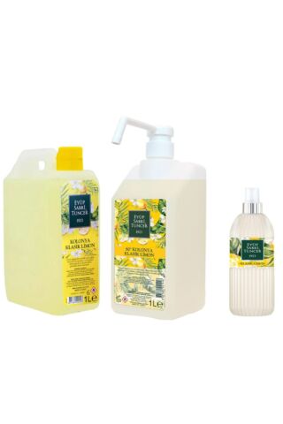 Eyüp Sabri Tuncer Klasik Limon Kolonyası 1 Lt Sprey, Yedek ve 150 ML